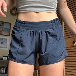 Lululemon Navy Hotty Hot Athletic Shorts in 2.5” length in US Women’s Size 4